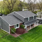 Modern Vinyl Siding Replacement with White Trim Accents – Richboro, PA