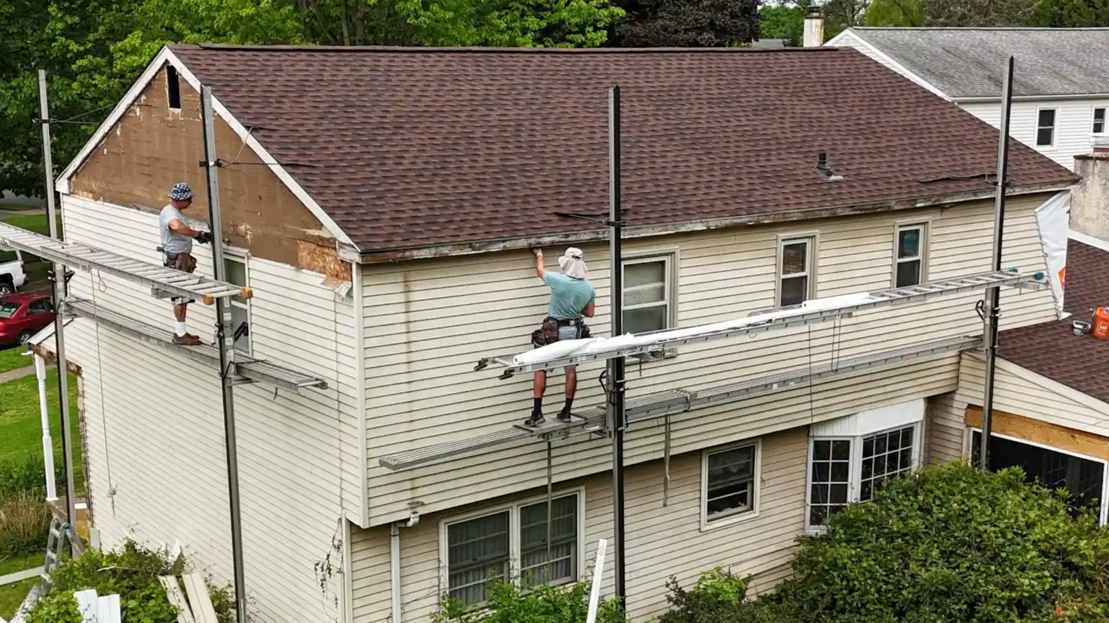 Siding Replacement During